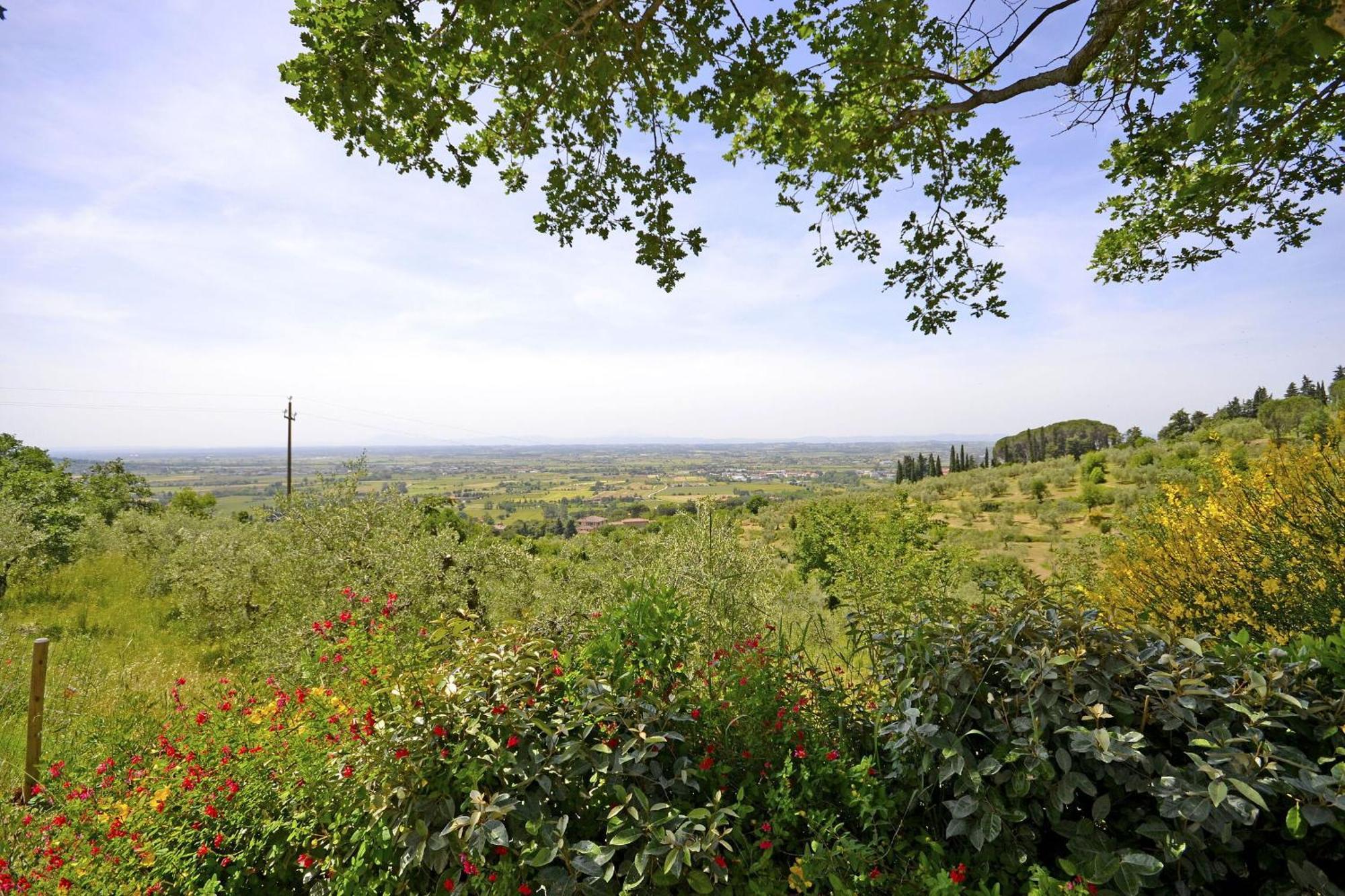 Villa Il Palazzone Cortona Buitenkant foto