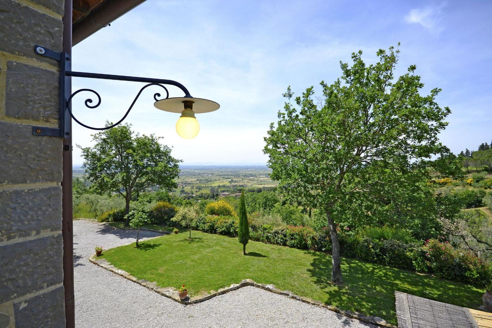 Villa Il Palazzone Cortona Buitenkant foto
